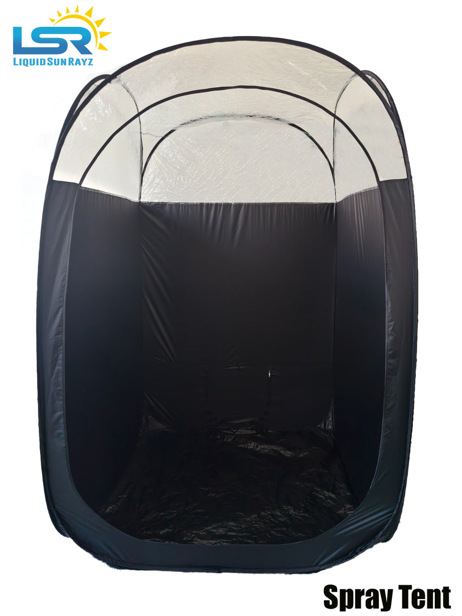 tent spray LSR Logo Spray tanning or Privacy tents – LiquidSunRayz