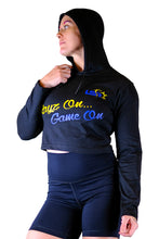 Load image into Gallery viewer, Women Long Sleeve Cropped Hoodie