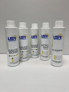 LSR Everyday tanning sample kit